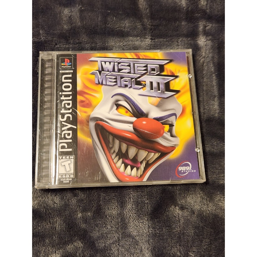 Twisted Metal III Sony PlayStation 1 PS1